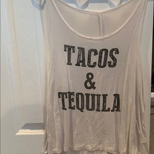 “Tacos & Tequila” medium tank
